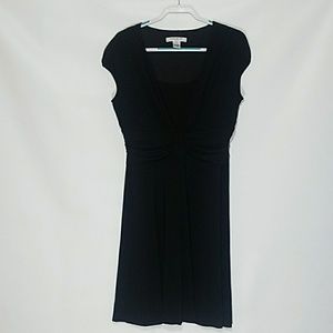 Evan Piccone Black Shift Dress Stretchy Size 14